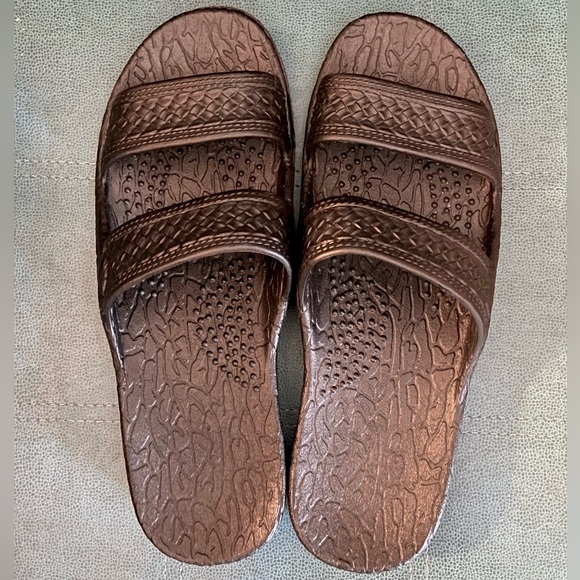 PALI HAWAII/JANDALS UNISEX       SIZE9 BLACK - Picture 5 of 5